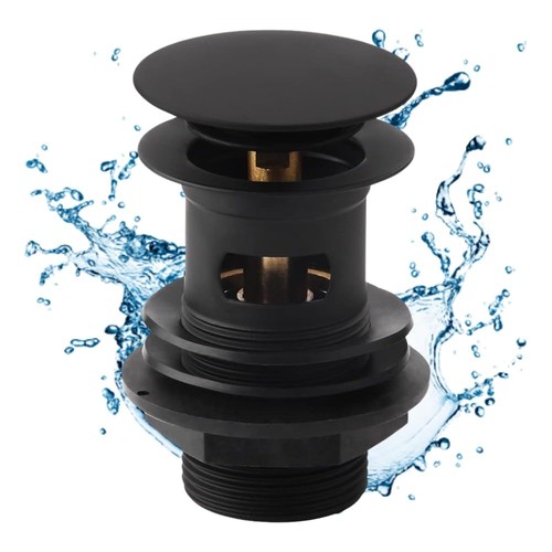 Black pop basin waste - pop,