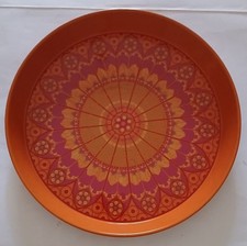 Vintage Boho Chic Metal Tray -