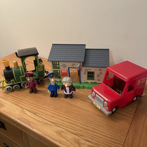 Postman pat post office - postman, van