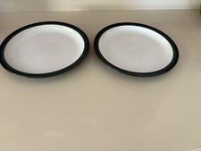 2 x Denby Greenwich Dinner Plates. Approx 26 cm Diameter.