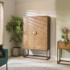 Modern 2 Door Tall Bar Drinks