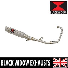 YBR 125 2004 - 2017 Full Exhaust System 230SR Round Silencer End Can