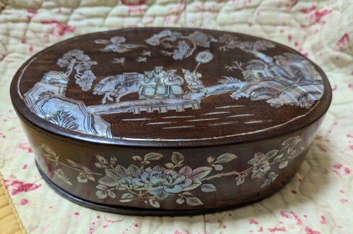 Antique mother pearl - mother, of