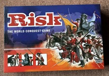 Risk The World Conquest Game Parker Games Golden Cavalry Edition 2004 VGC