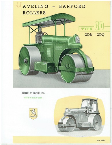 Aveling barford gdr gdq - aveling,