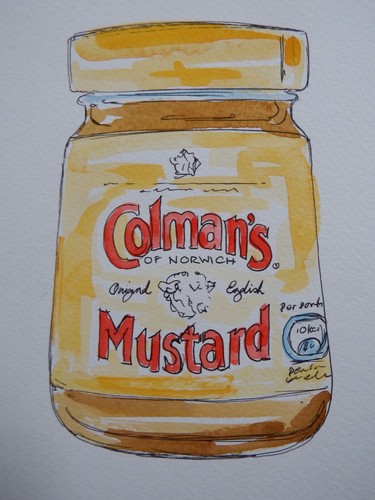 Watercolour painting colman - painting, colman's