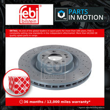 2x Brake Discs Pair Vented