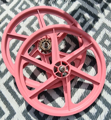 Skyway bmx mag spoke wheels - bmx,