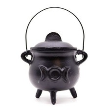 Cast Iron Cauldron with Triple