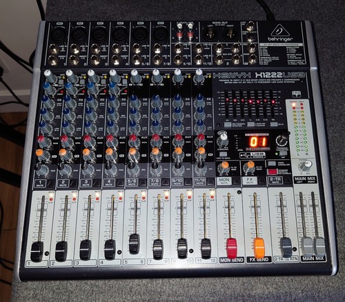 Behringer xenyx x1222usb mixer - xenyx,