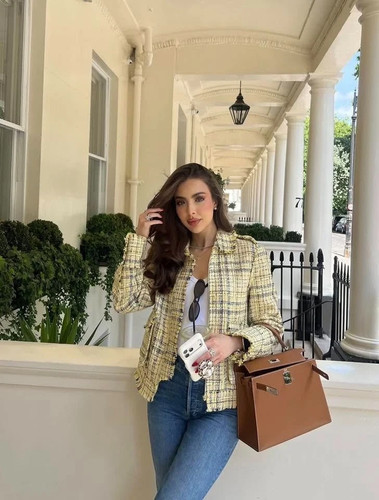 Zara ss26 tweed - tweed, textured