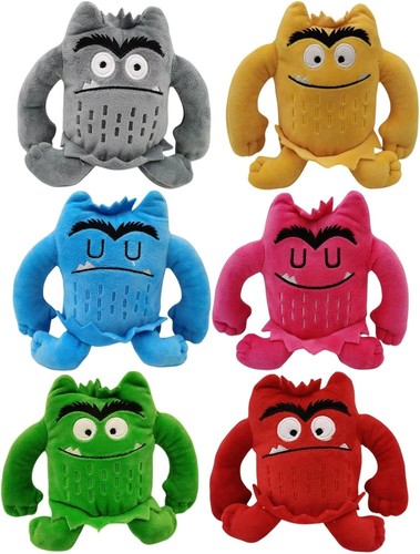 Colourful emotion monster - colourful,