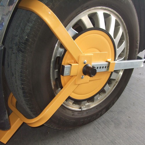 Car van wheel - heavy, clamp