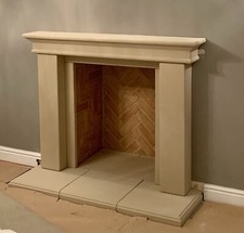 STONE FIREPLACE  SURROUND GEORGIAN NEW HAND MADE UK PERSONAL DELIVERY