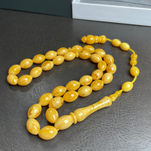 Antiq pressed amber - pressed, style