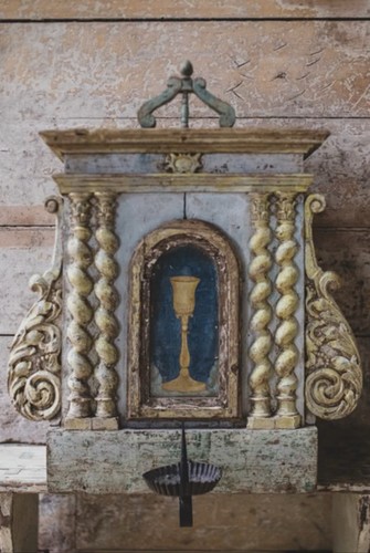 Antique french tabernacle - antique,