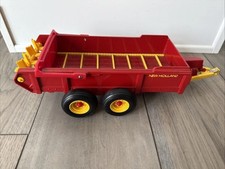 Vintage New Holland Tandem Axle Manure Spreader 1:16 scale ERTL Metal NICE