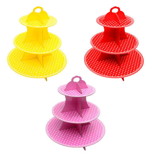 Aex small polka dot cake - dot, stand