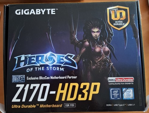 Gigabyte z170 hd3p - gigabyte, ga-z170-hd3p
