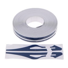 Stylish pinstripe decal set