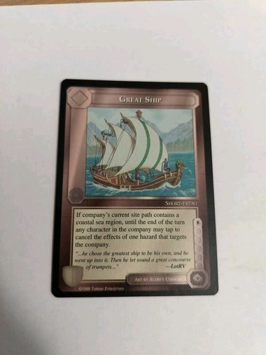 Middle earth ccg tcg - earth, great