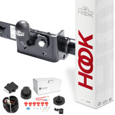 Complete fixed towbar for