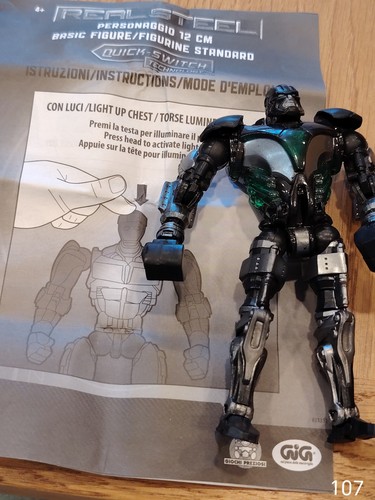 Real steel zeus - steel, jakks