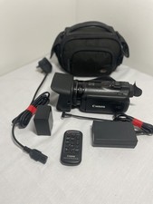 Canon Legria HF G25 Camcorder with batteries leads and bag..