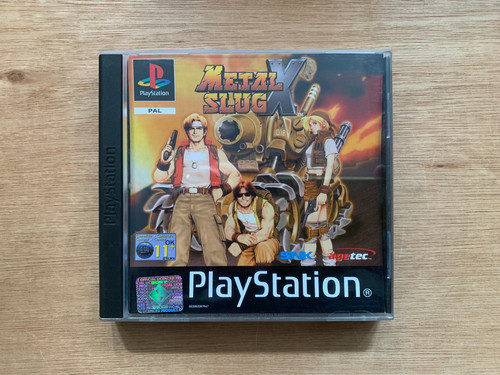 Metal slug ps1 one game - x, ps