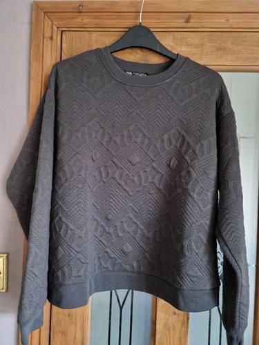 Zara charcoal grey zig - grey,