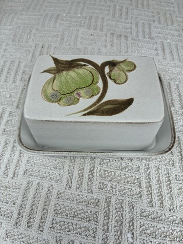 Denby troubadour lidded butter - troubadour,