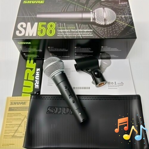 New shure sm58s dynamic - new,