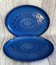 Denby Midnight Blue Oval