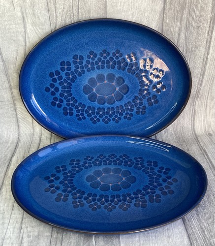 Denby midnight blue oval - blue,