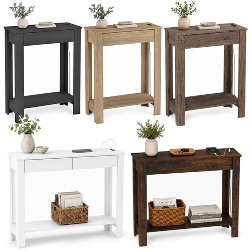Narrow hallway console table - console,
