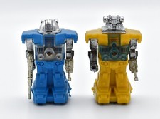 Two Vintage Hong Kong Robot Toy Figures Toys 1980s