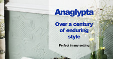 Anaglypta Embossed Textured Paintable Wallpaper - Complete Range