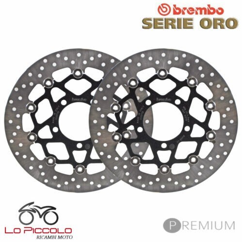 Pair front brake discs - of,