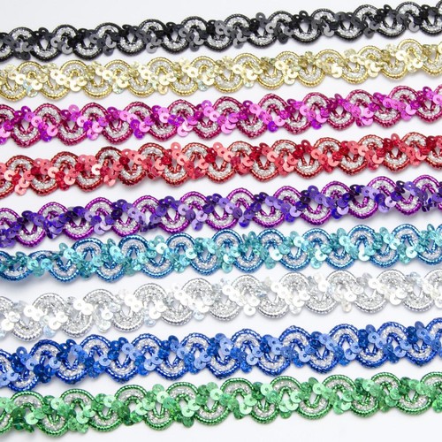 15mm holographic lurex sequin - holographic,