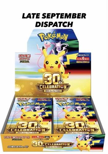 Pokémon tcg 30th - 30th, celebration