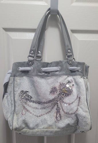 Juicy couture gray rhinestone - juicy,