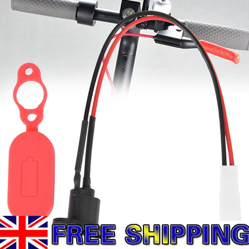 Electric scooter charger port - charger,