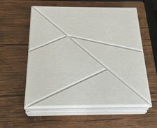 White Acoustic Wall Panels, 8
