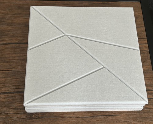 White acoustic wall - acoustic,