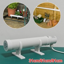 Tubular Tube Heater Built-In Thermostat Greenhouse Garage Bathroom Wall Mounted
