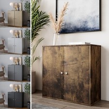 2 Tier Wooden Storage Cabinet