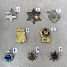 DENIX Badge Pin Sheriff