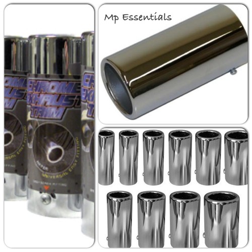 New silver chrome - chrome, muffler