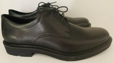Ecco Mens Shoes Metropole London 525604 Formal Lace-Up Black Leather Size UK 10