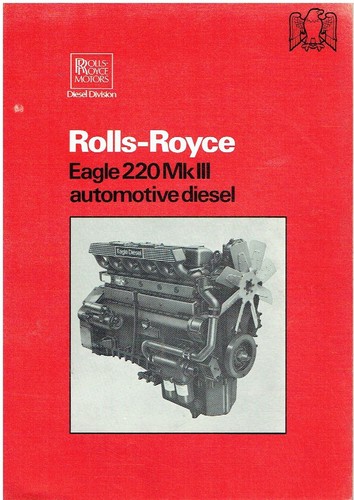 Rolls royce eagle 220 - eagle, mkiii